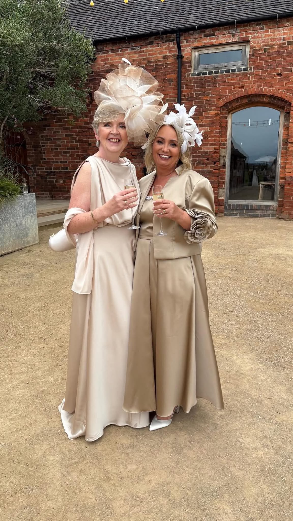 Mother of the bride on the wedding day