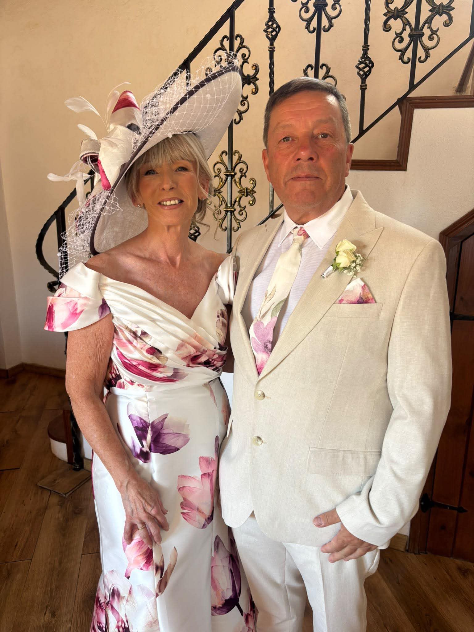 Mother of the bride on the wedding day