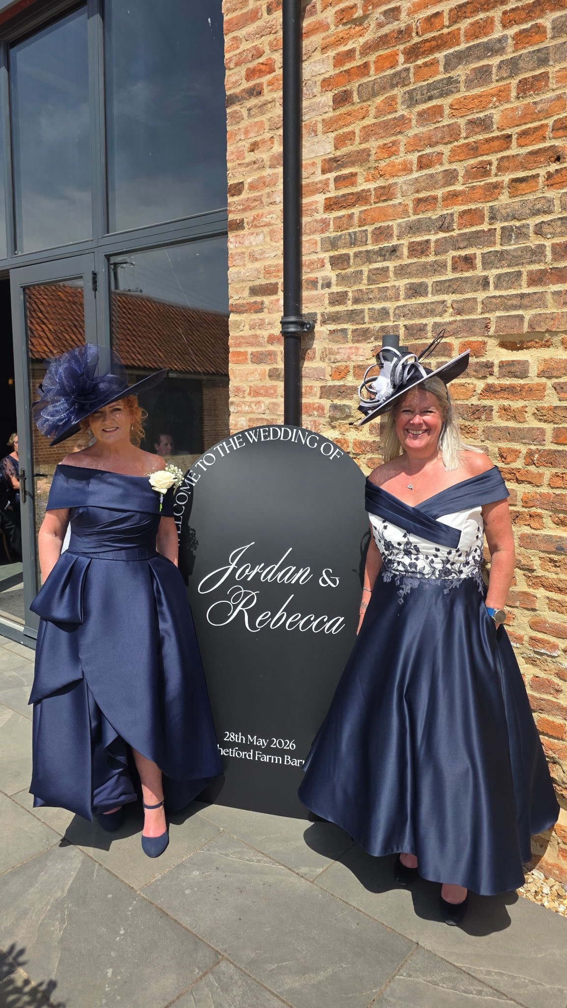 Mother of the bride on the wedding day