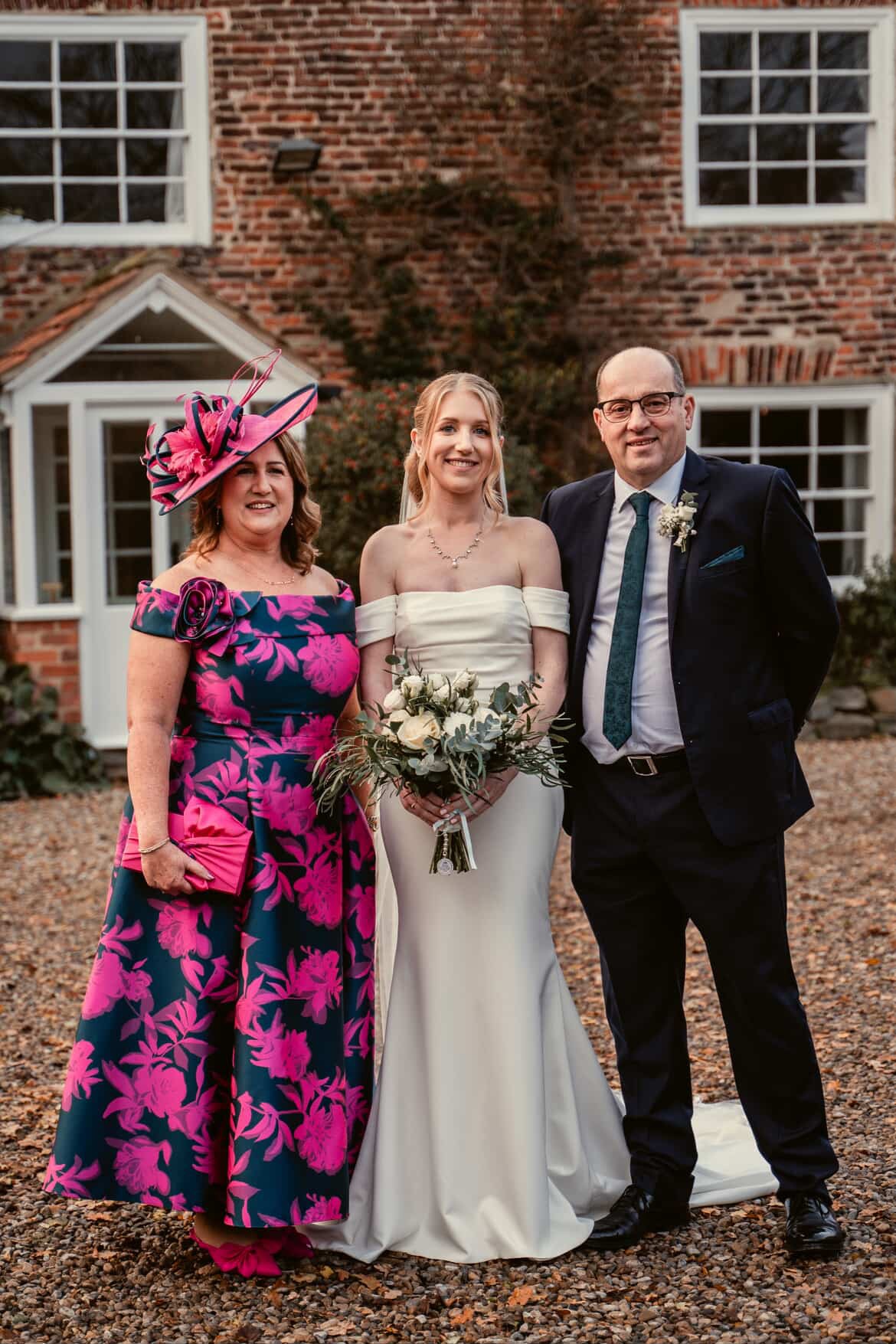 Mother of the bride on the wedding day