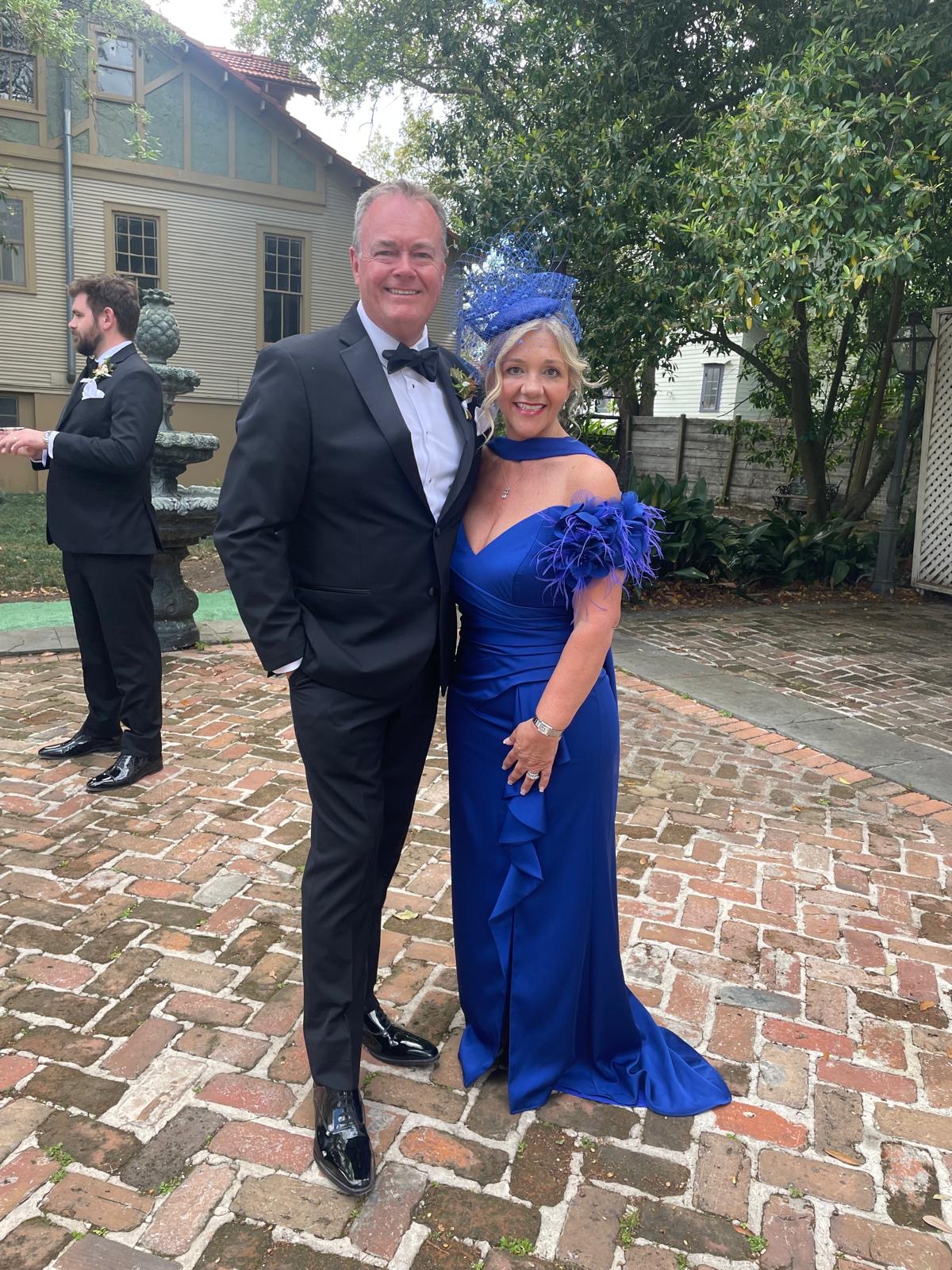 Mother of the bride on the wedding day