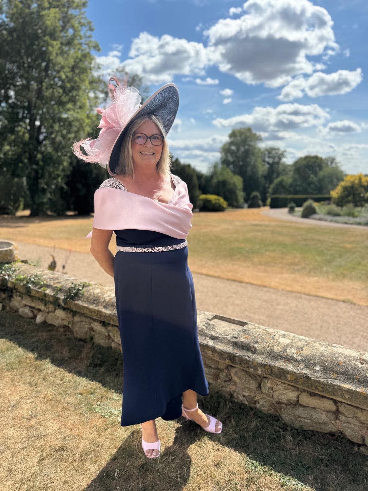 Mother of the bride on the wedding day