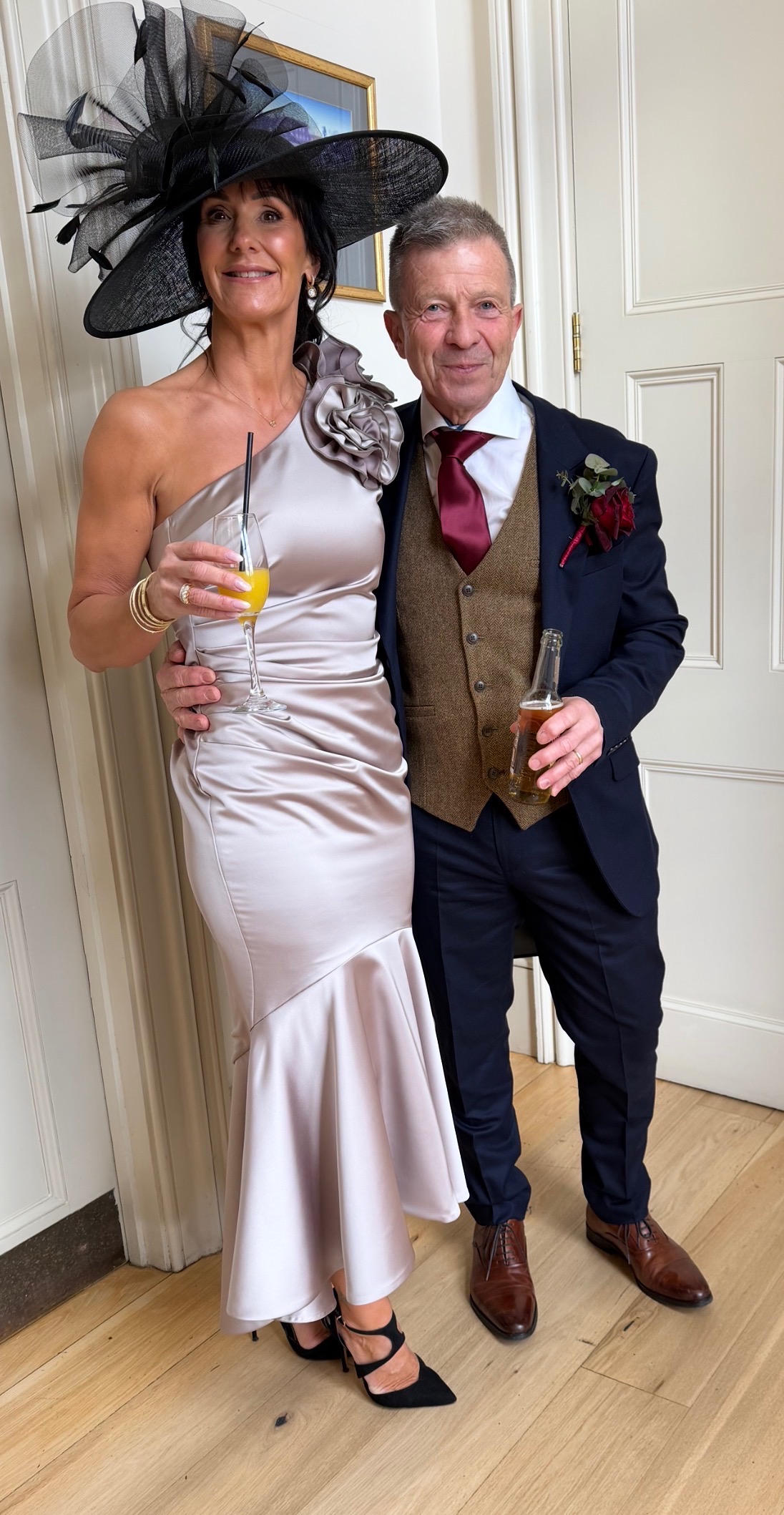 Mother of the bride on the wedding day