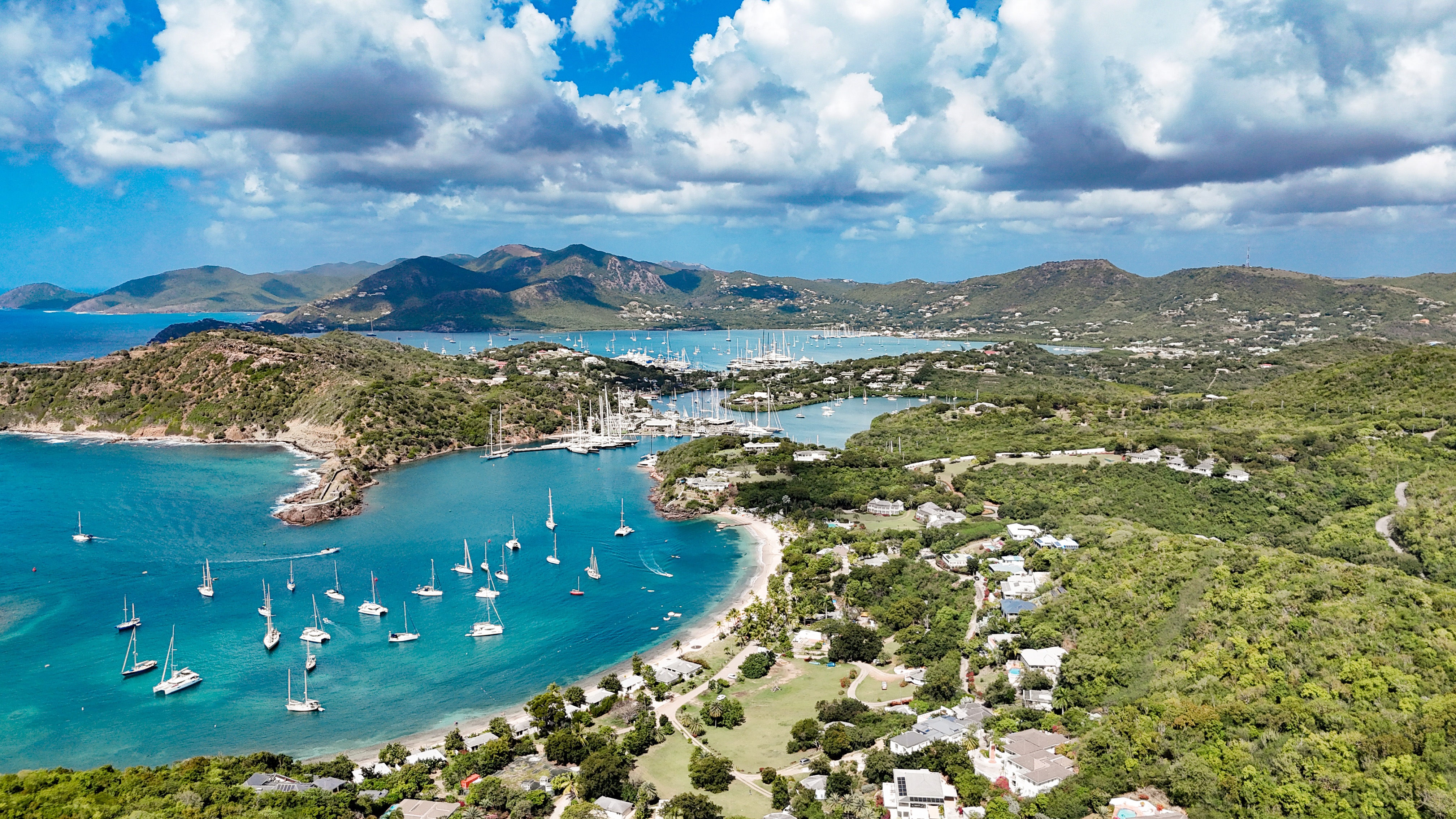 Iconic viewpoint in antigua 
