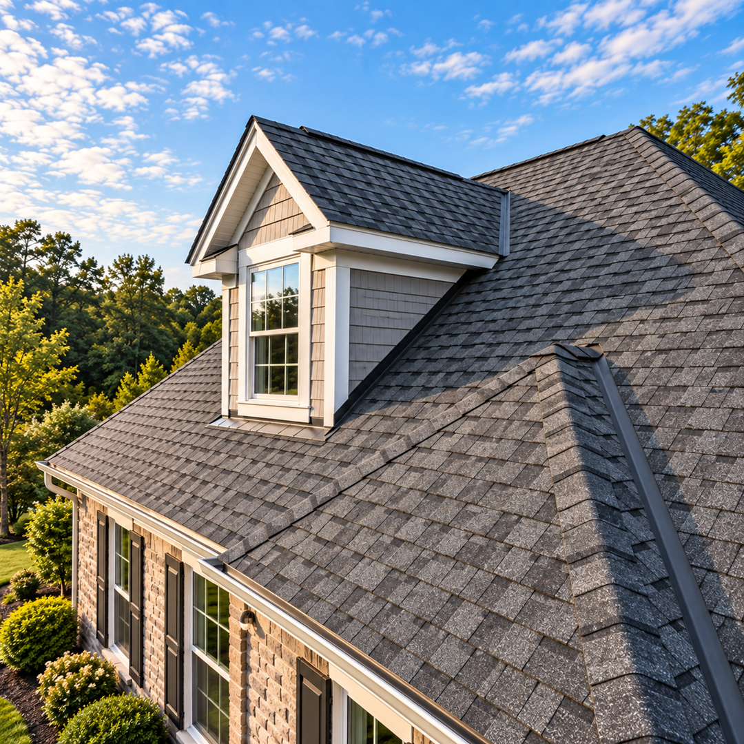 Illustrative roof inspection