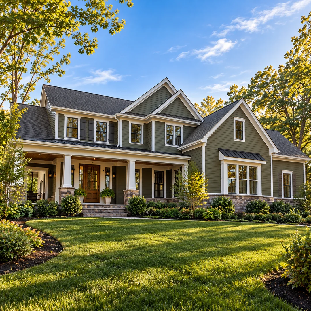 Illustrative hardie board siding