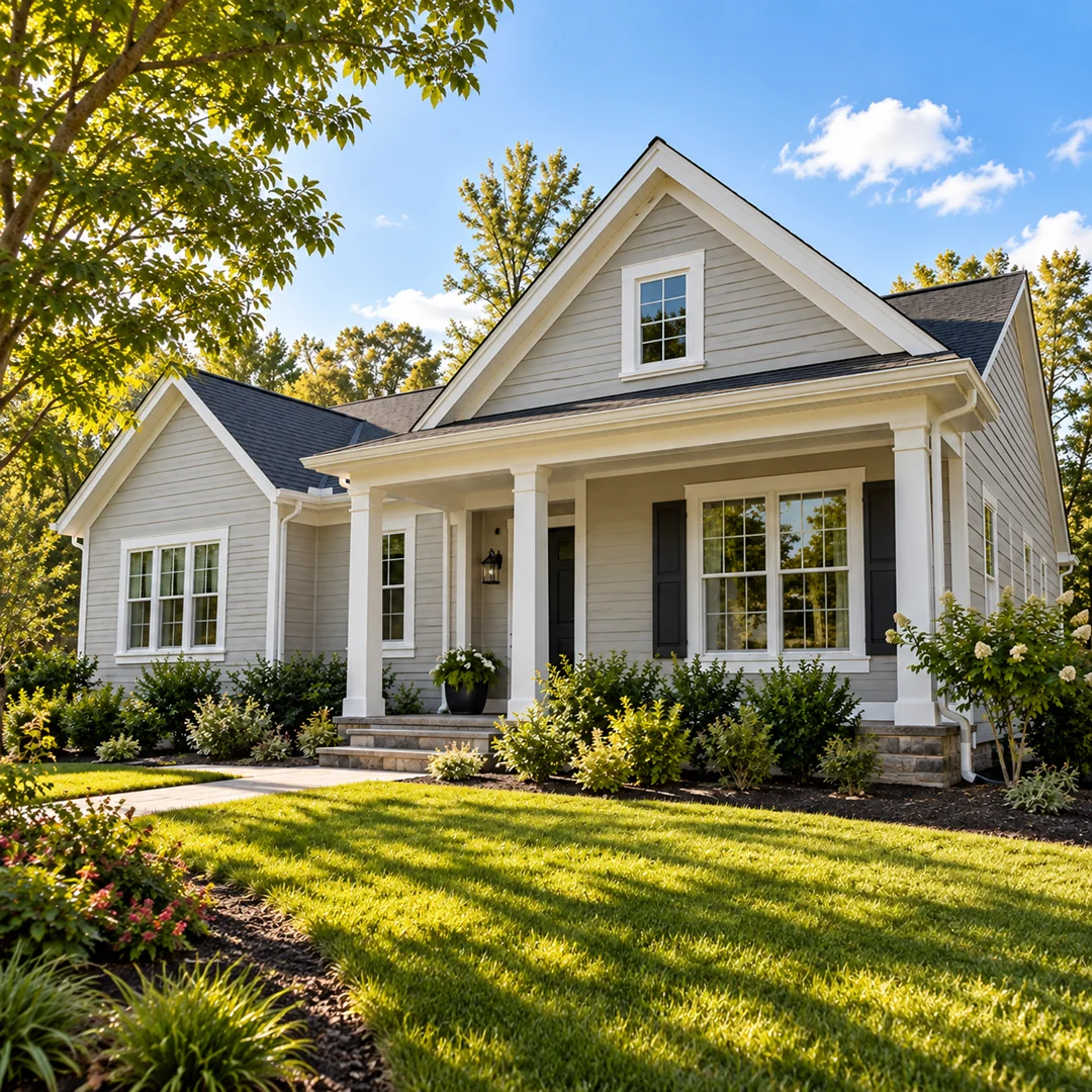 Illustrative pvc siding