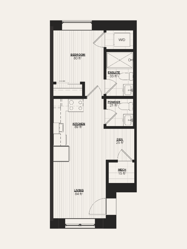 Floor plan of the Lundy
