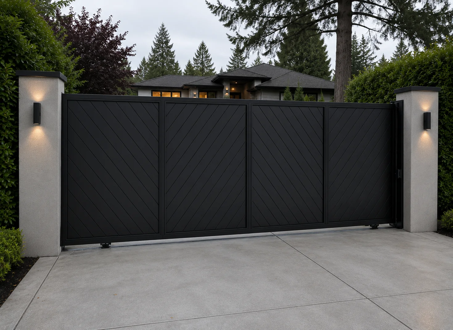 automated sliding gate installation Langley