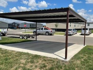 Carports in Wilson County Texas
