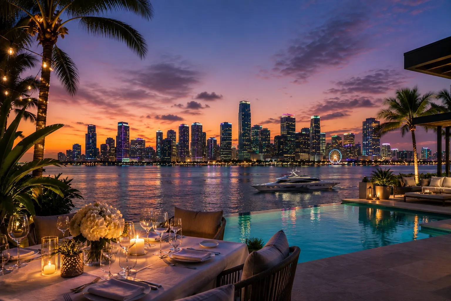 Private chef services in Miami