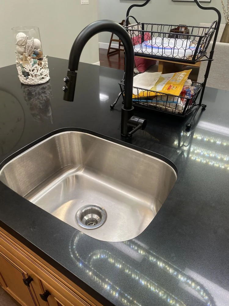 CH Cleaning Services — Kitchen sink and countertop