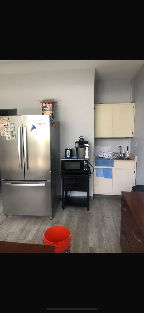 CH Cleaning Services — Kitchen or break-room sink and refrigerator