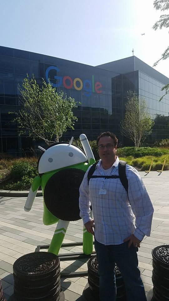 Jay at Google headquarters