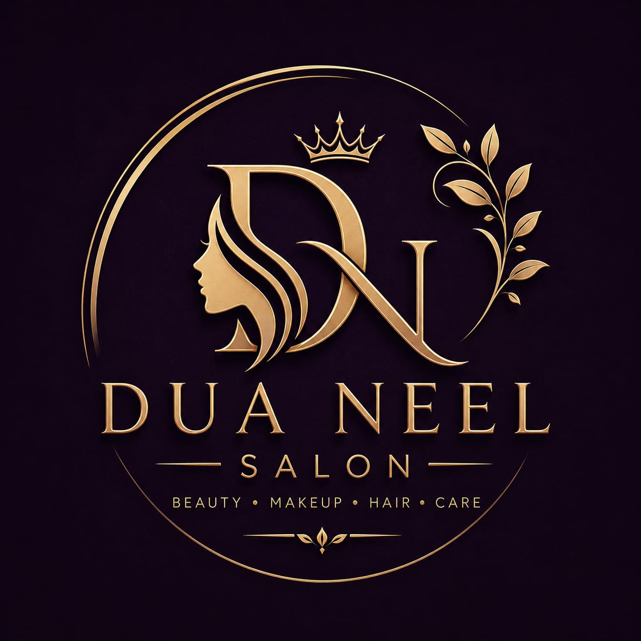 Dua Neel Salon Logo