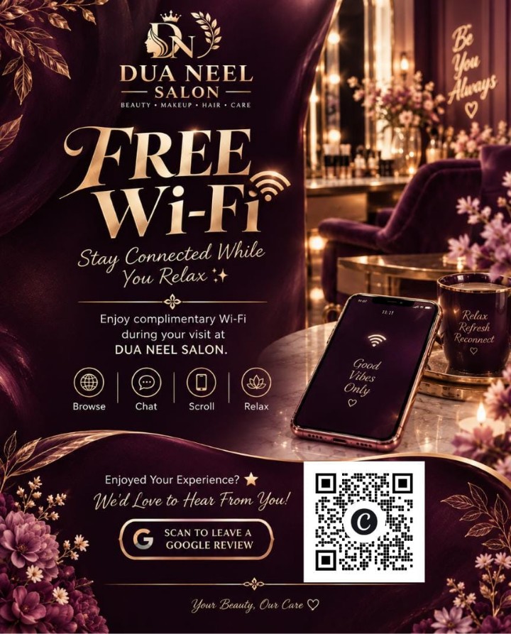 Free Wi-Fi Studio Sign