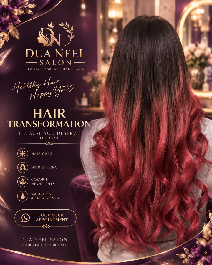 Hair Transformation Content