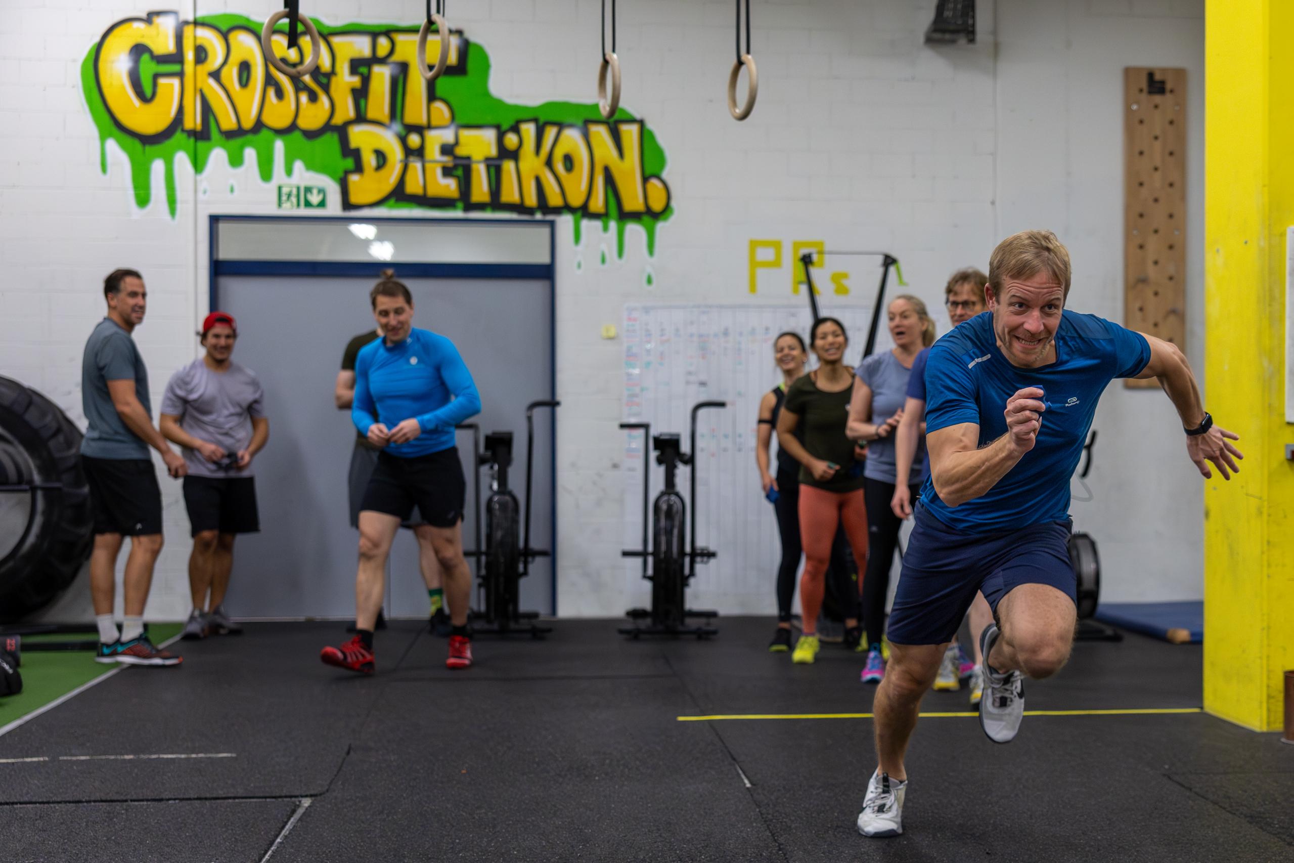 Gruppenworkout beim Fitness Bootcamp in Dietikon