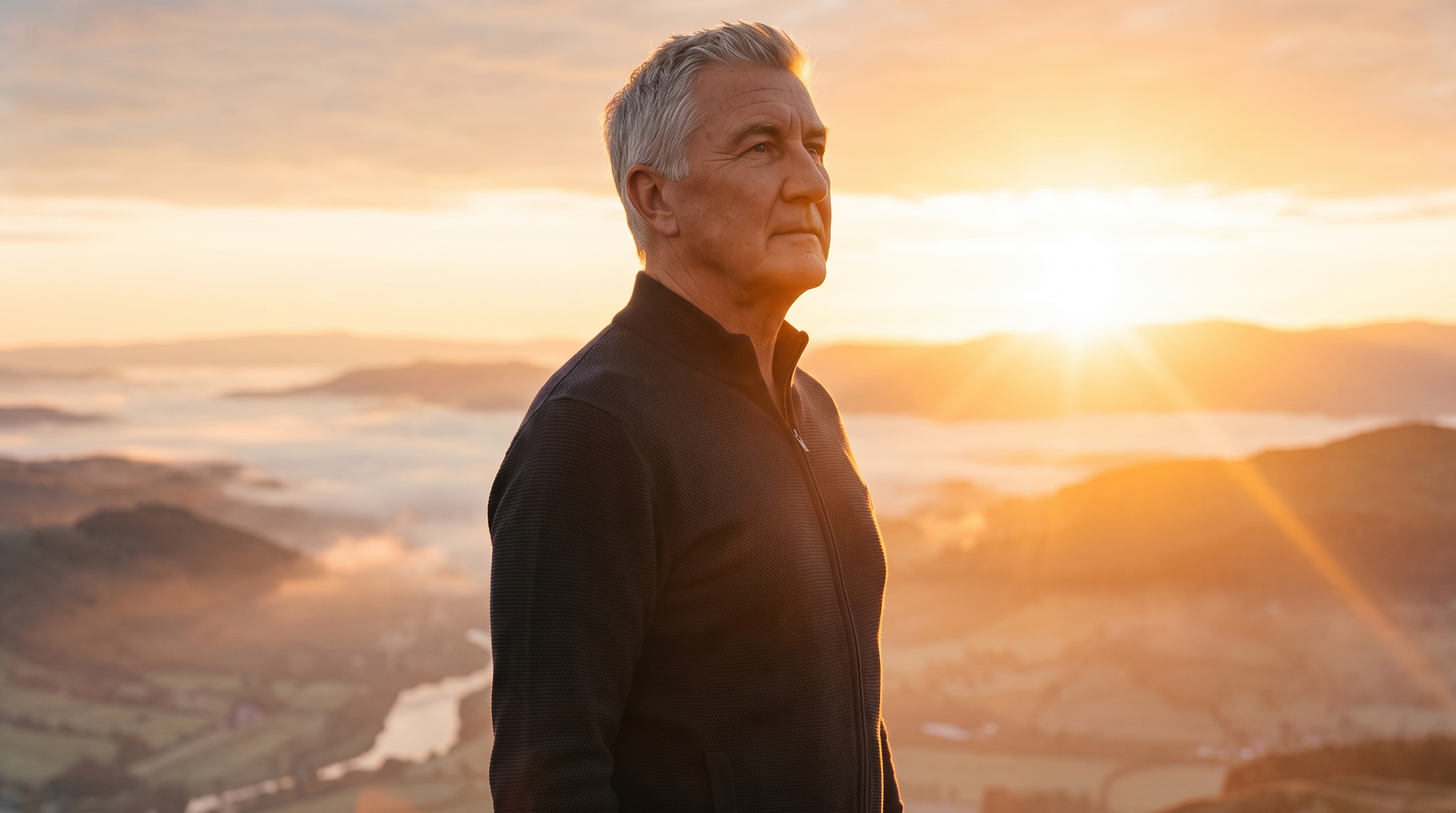 Chris McGrath at sunrise
