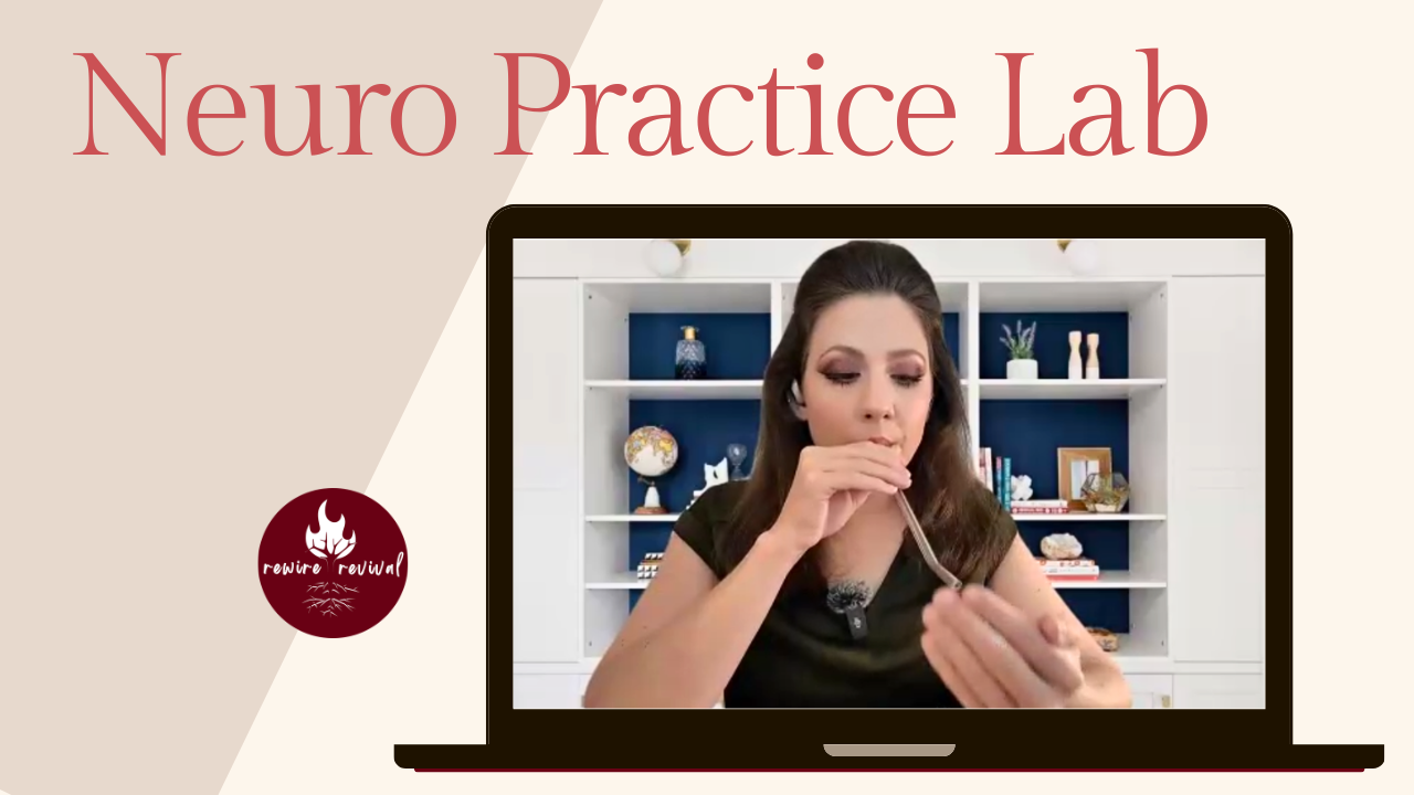 Hands-on neuro practice lab for nervous system regulation in the moment