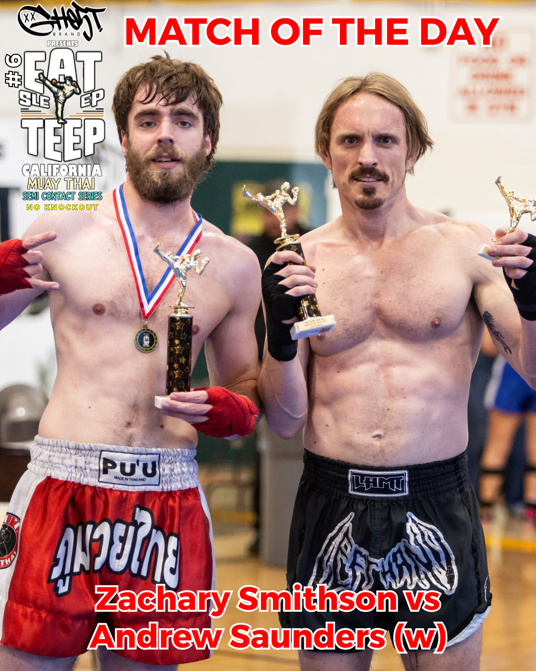 match of the day eat sleep teep 6 ventura california muay thai