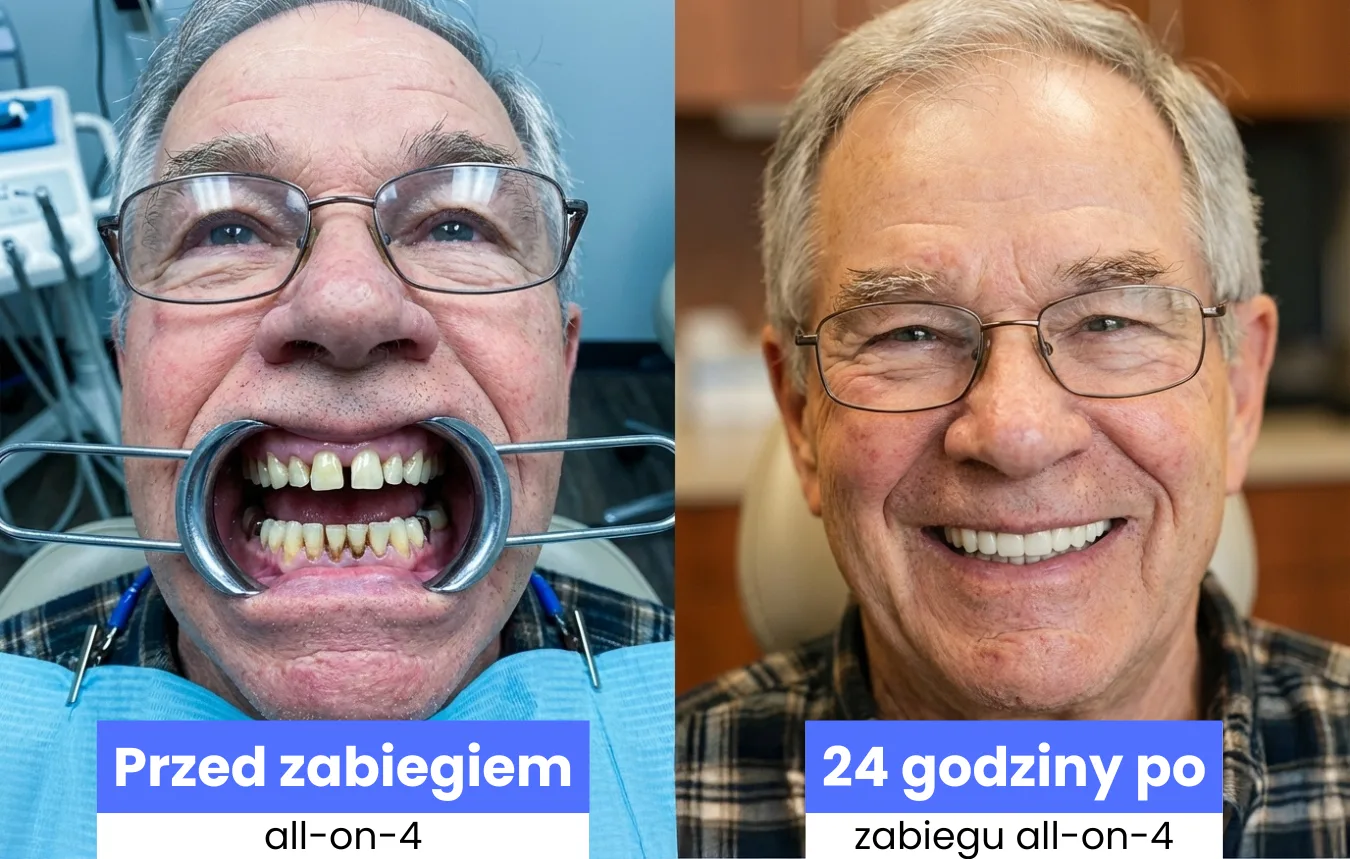 Zdjęcie Zbigniewa z wnuczką Zuzią