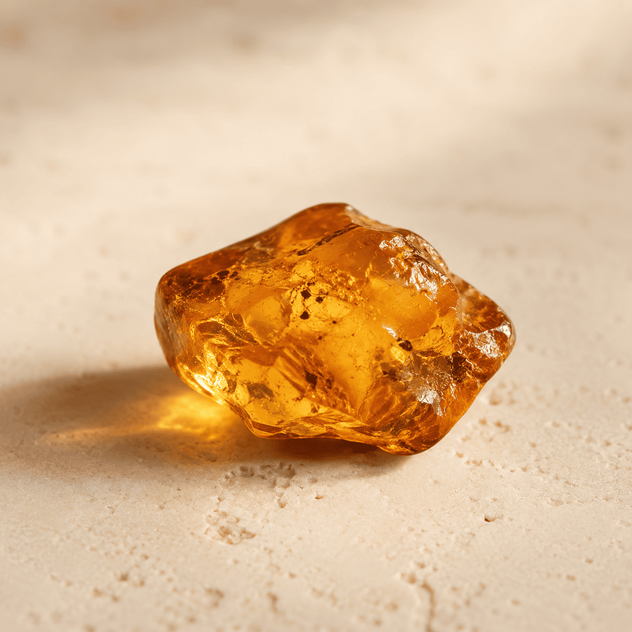 Ámbar mineral, componente de Zenza Amor