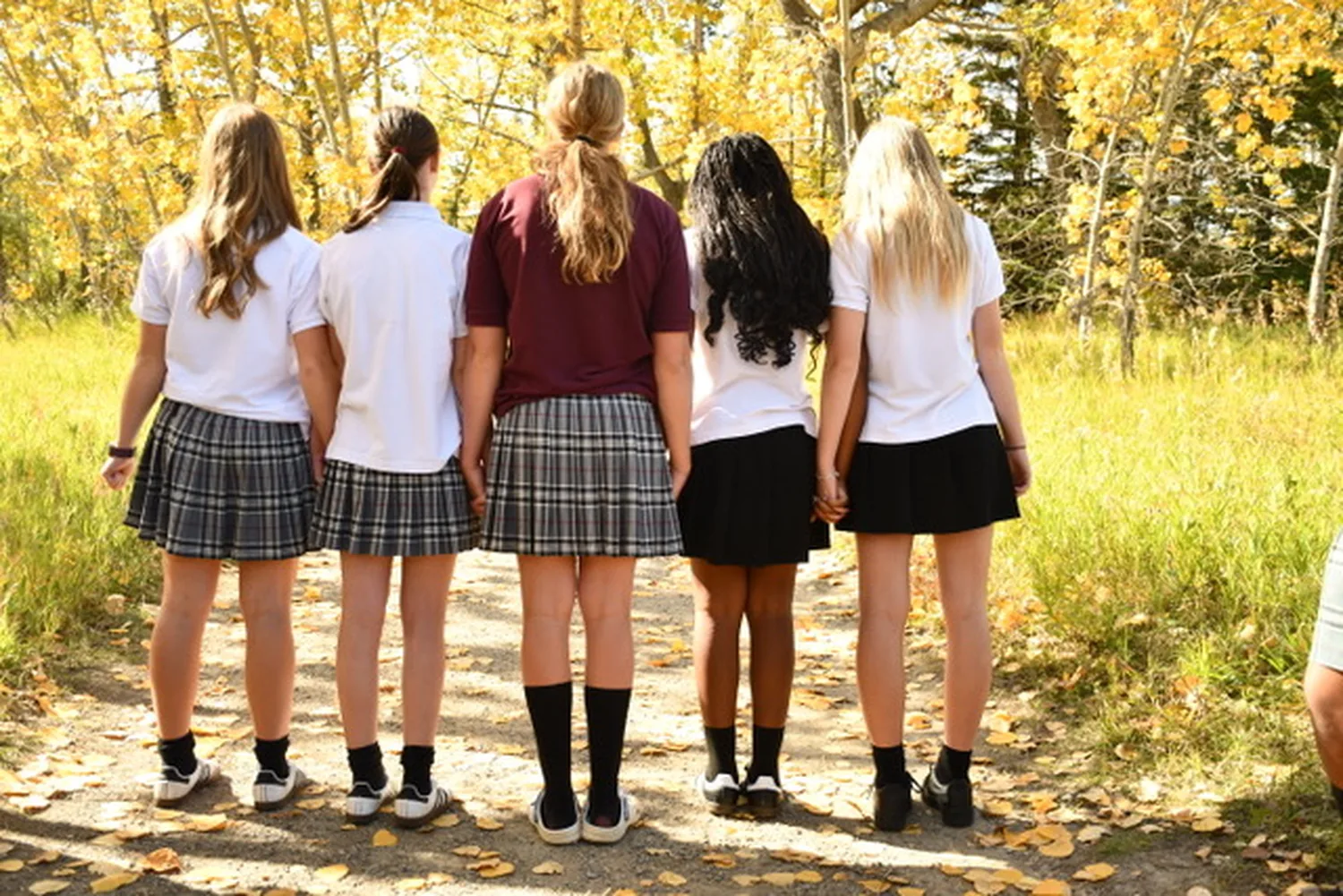 Calgary Girls Charter School students engaged in classroom learning