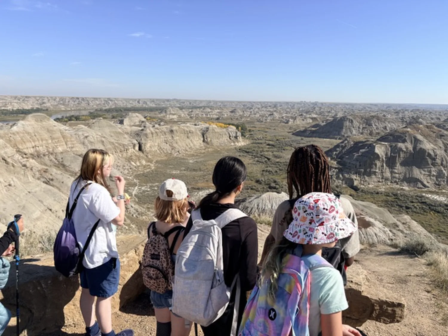 Calgary Girls Charter School students learning together
