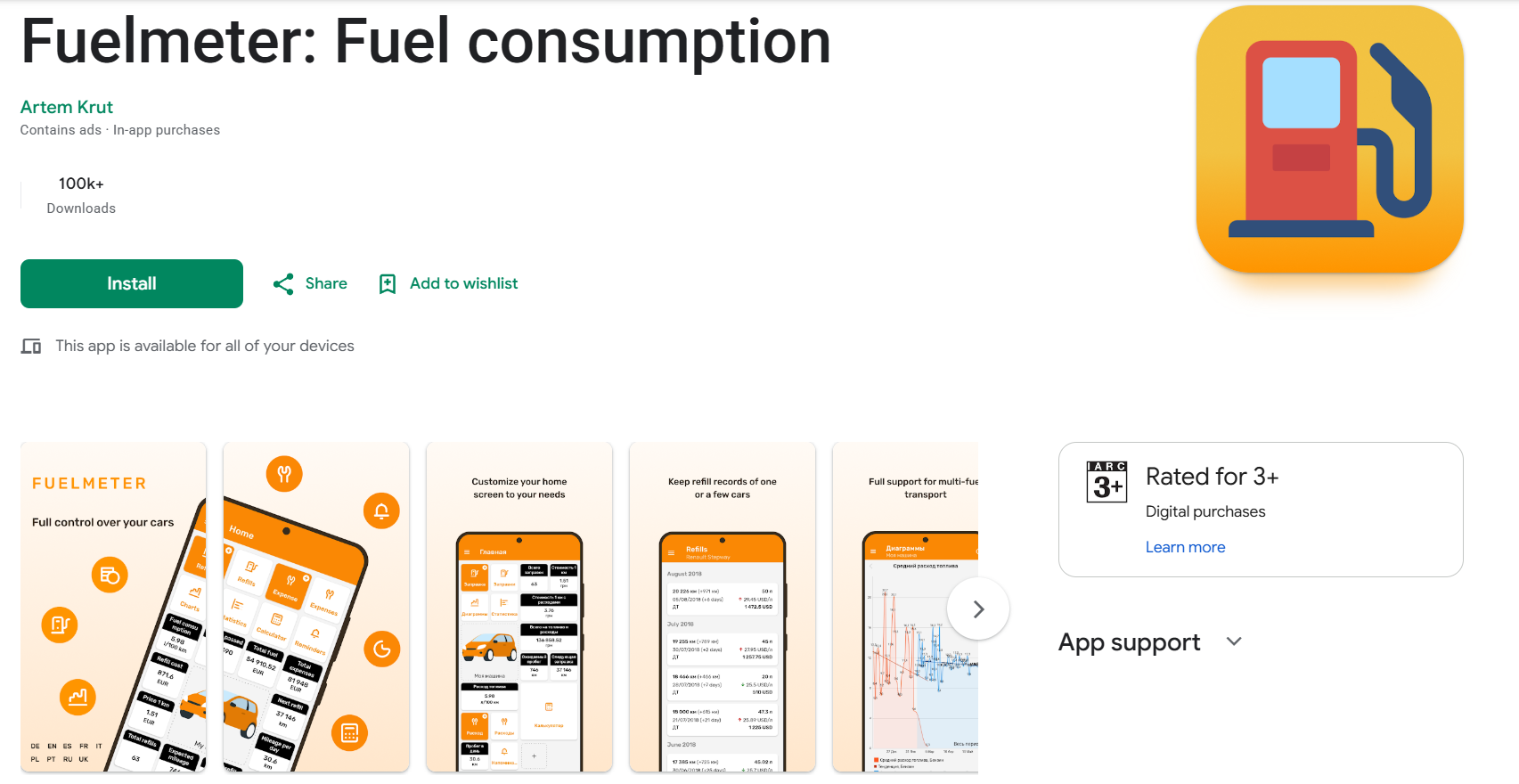 fuel monitor apps wakafixam
