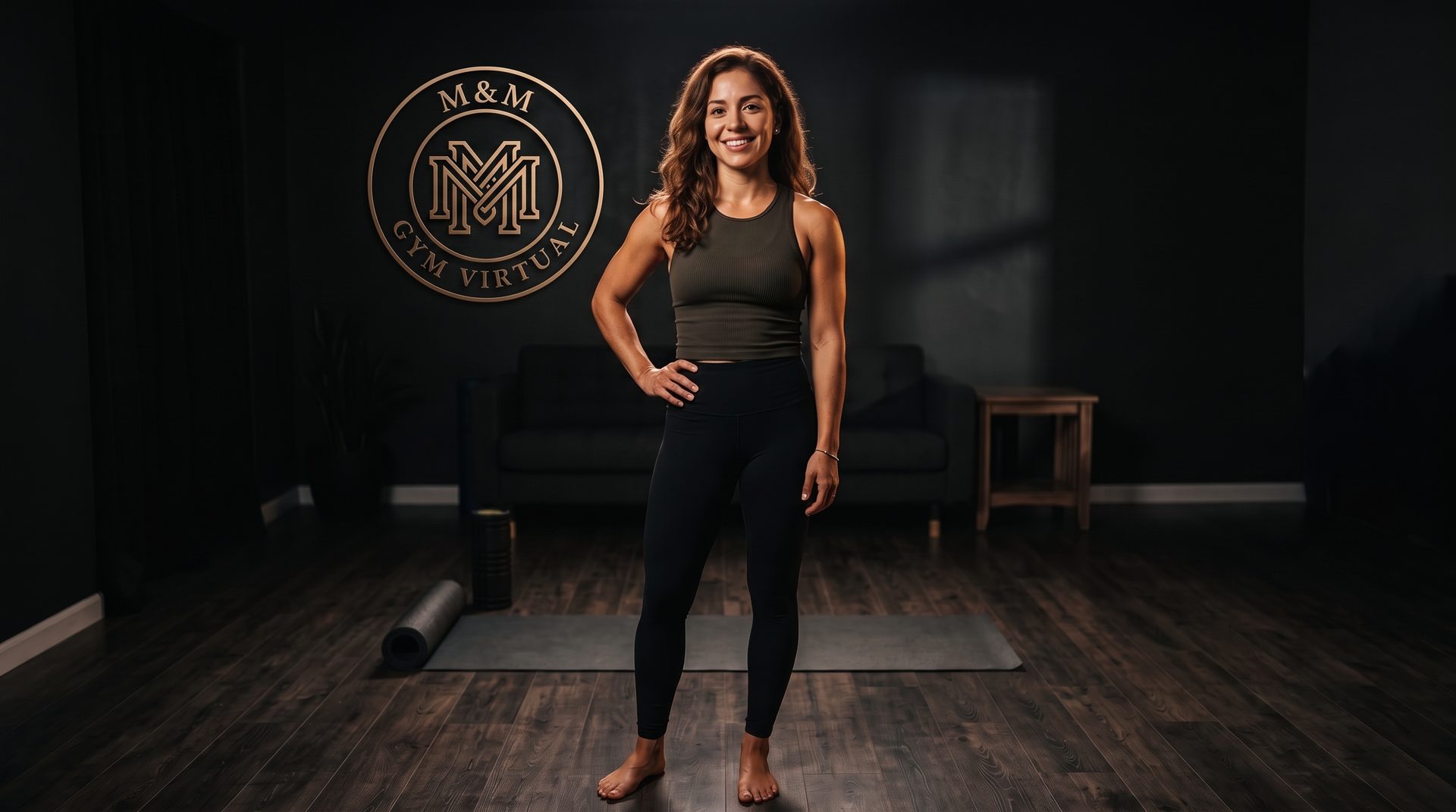 Mujer en entrenamiento M&M Training Club