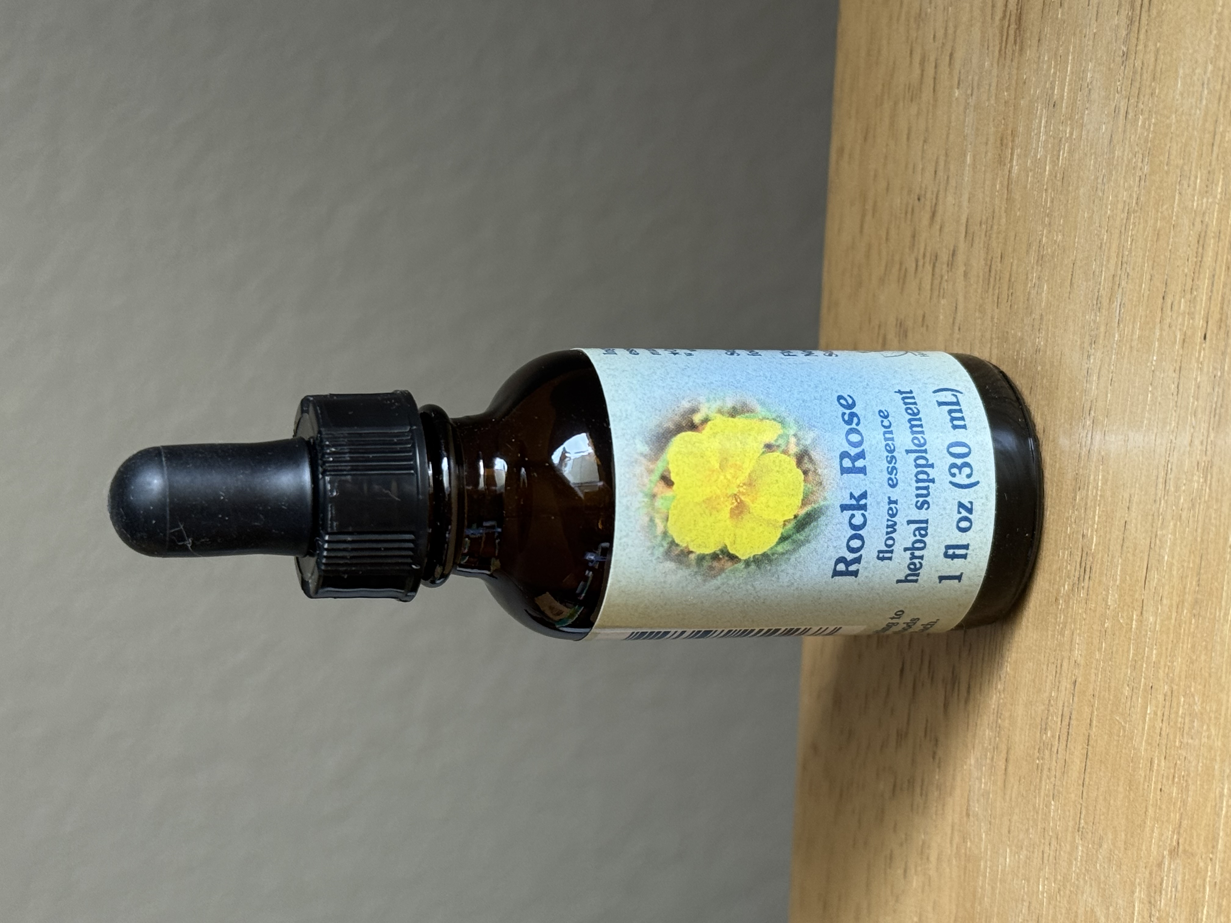 Bottle of Rock Rose 