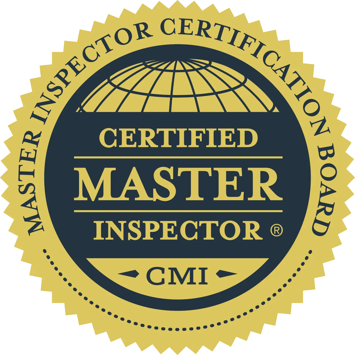 Certified Master Inspector Badge