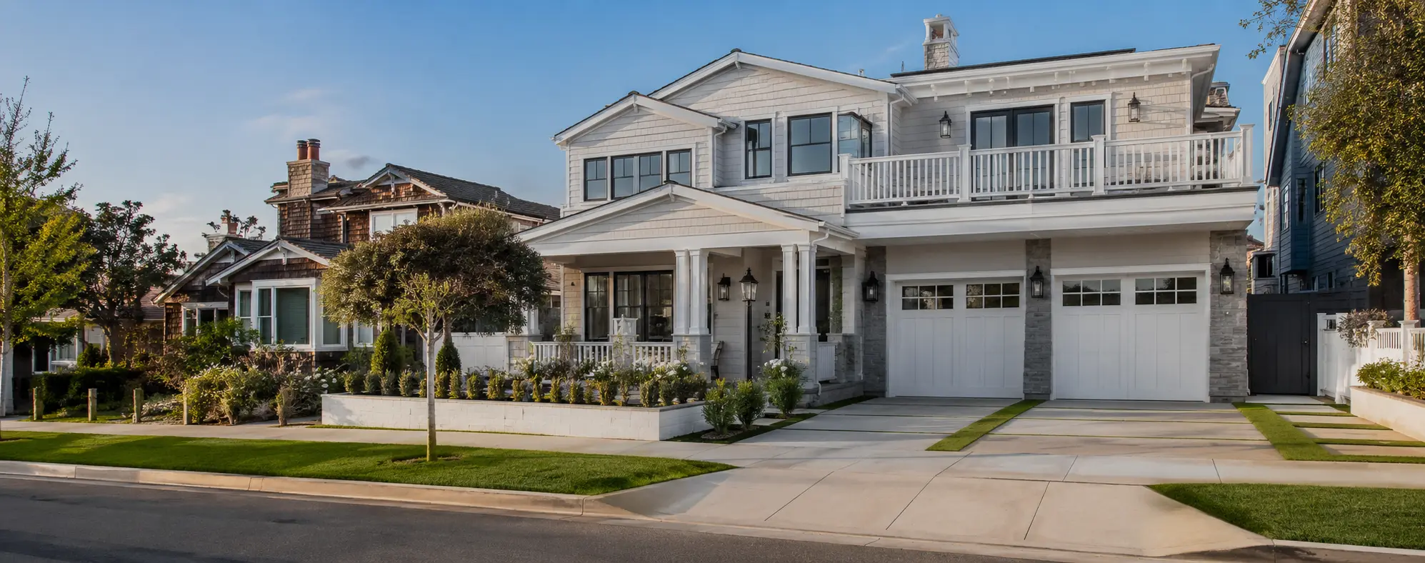 Luxury coastal Orange County home representing professional home inspection services in Huntington Beach, California.