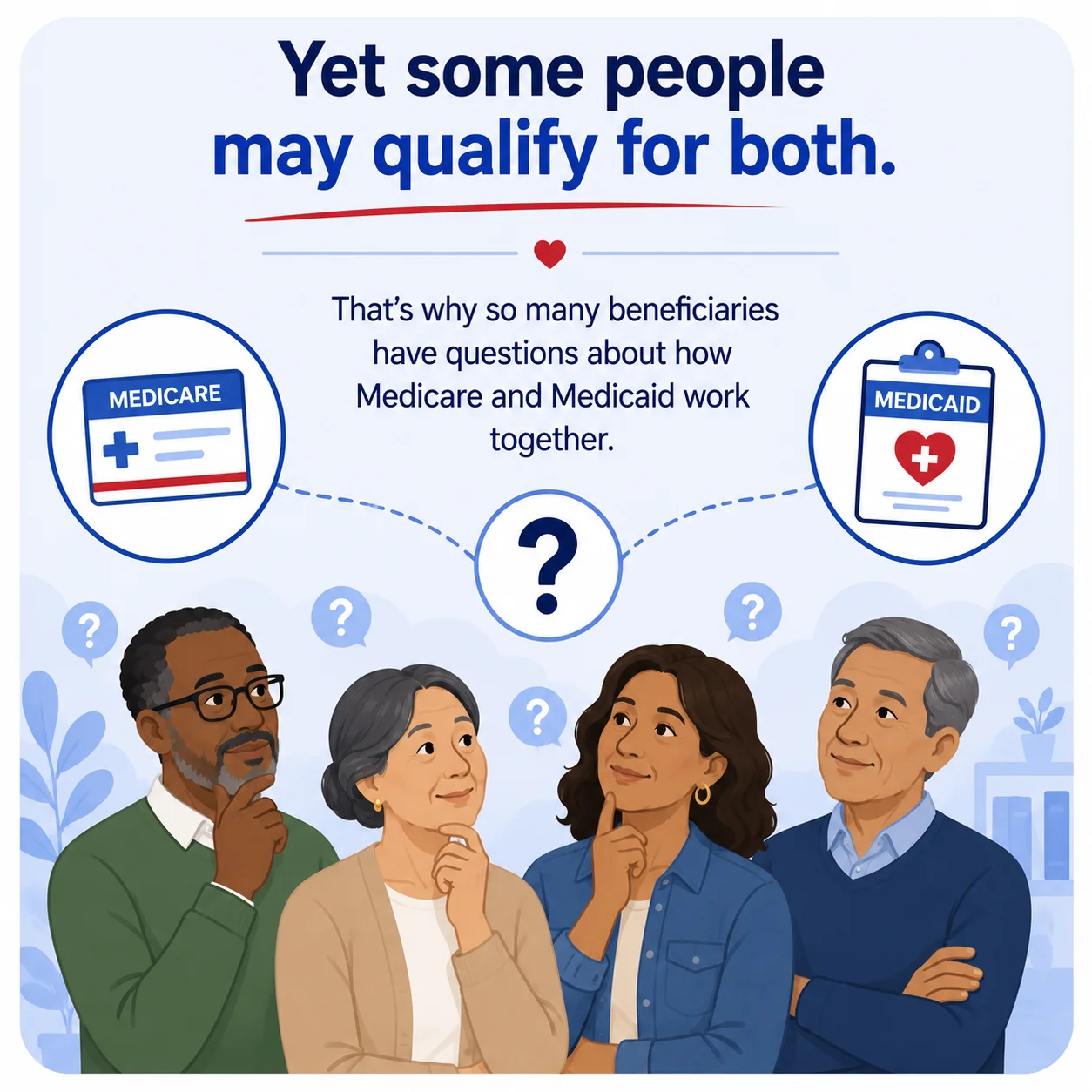 Medicare and Medicaid may work together