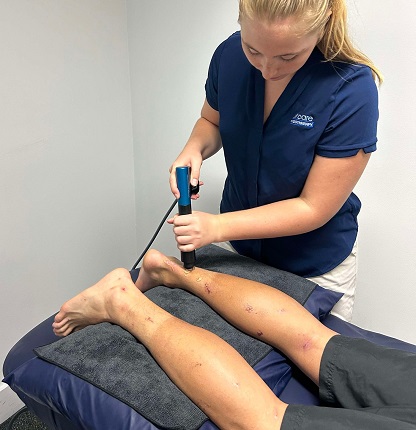 Shockwave therapy for heel pain