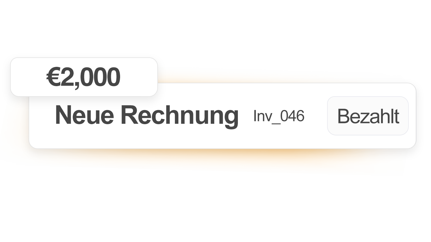C&F Software Rechnungsstellung