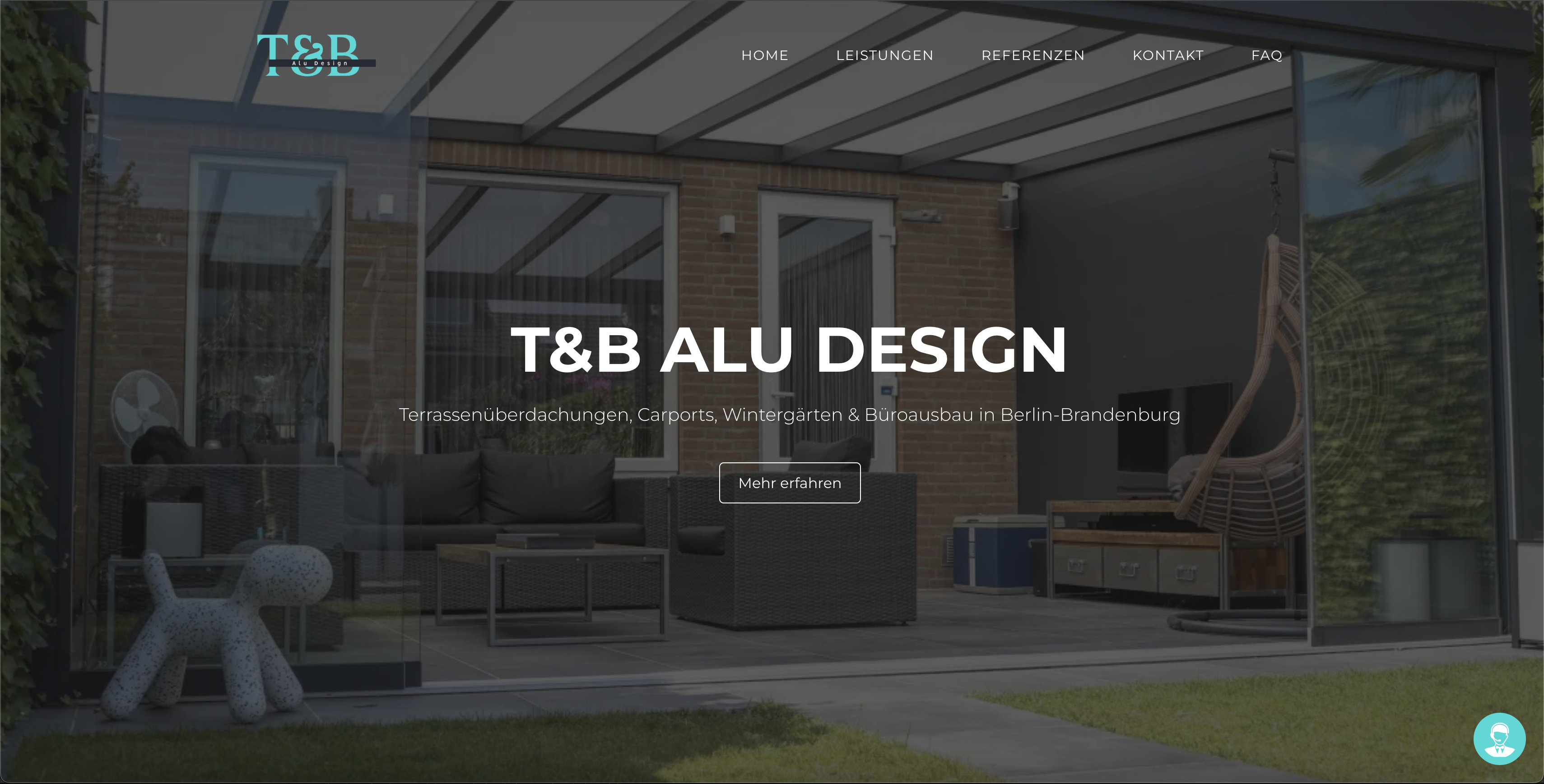T&B Alu Designs Website