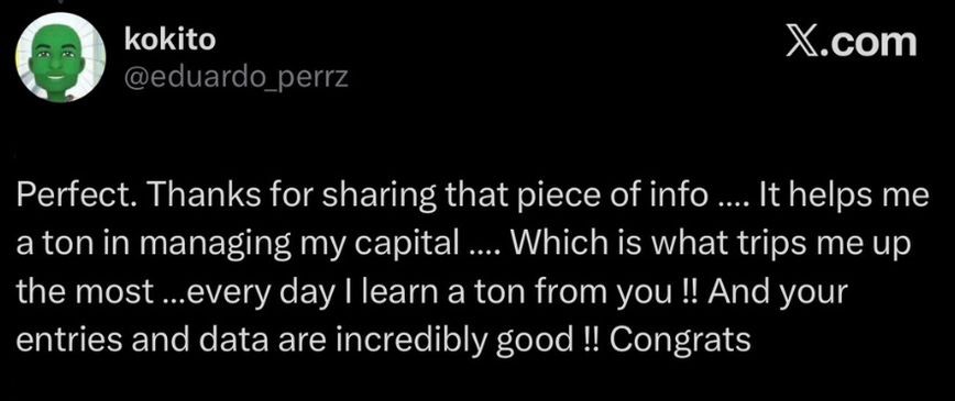 Community reply