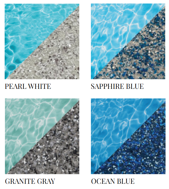 Premium Pool Color Options