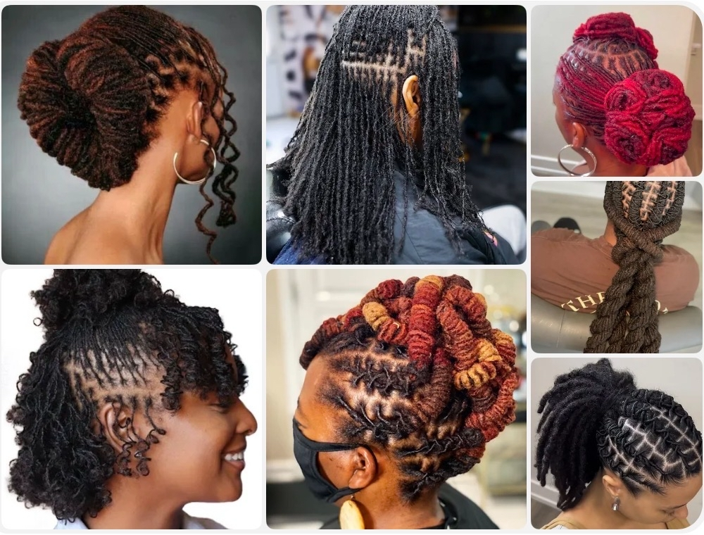 Beautiful locs hairstyle
