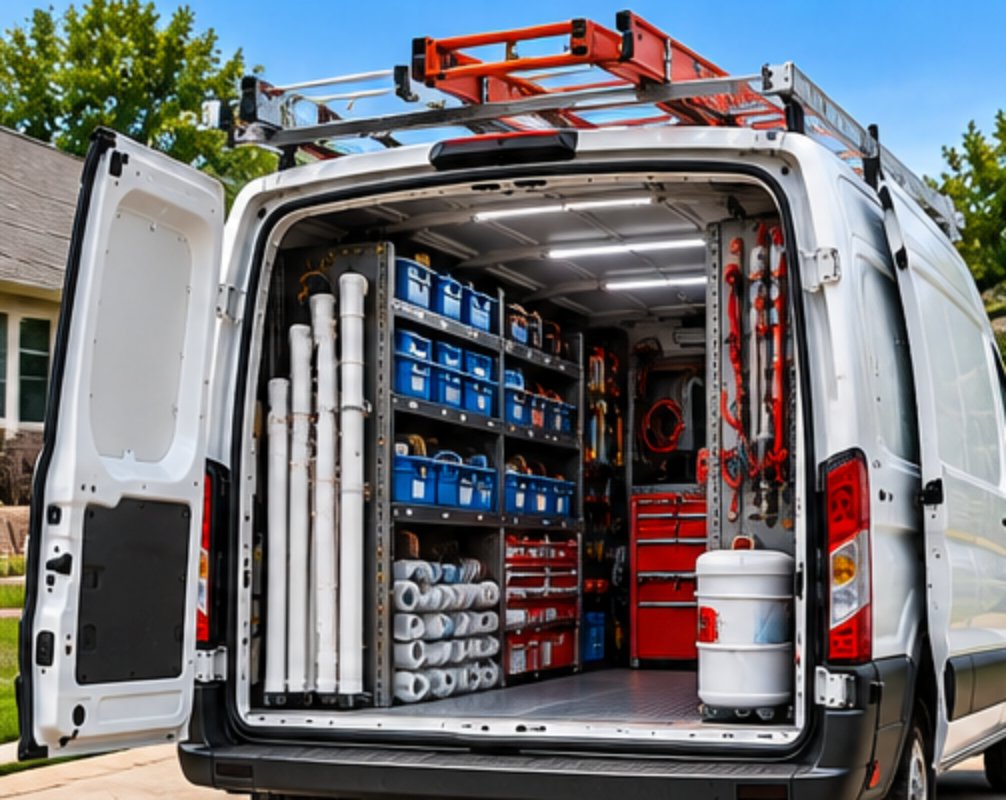 Plumbing Service Van