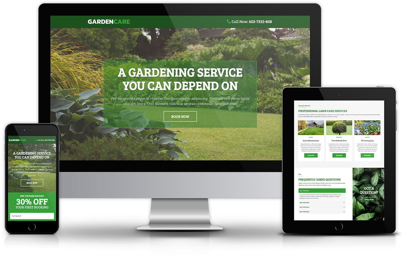 Go High Level Gardening & Landscaping Funnel Template