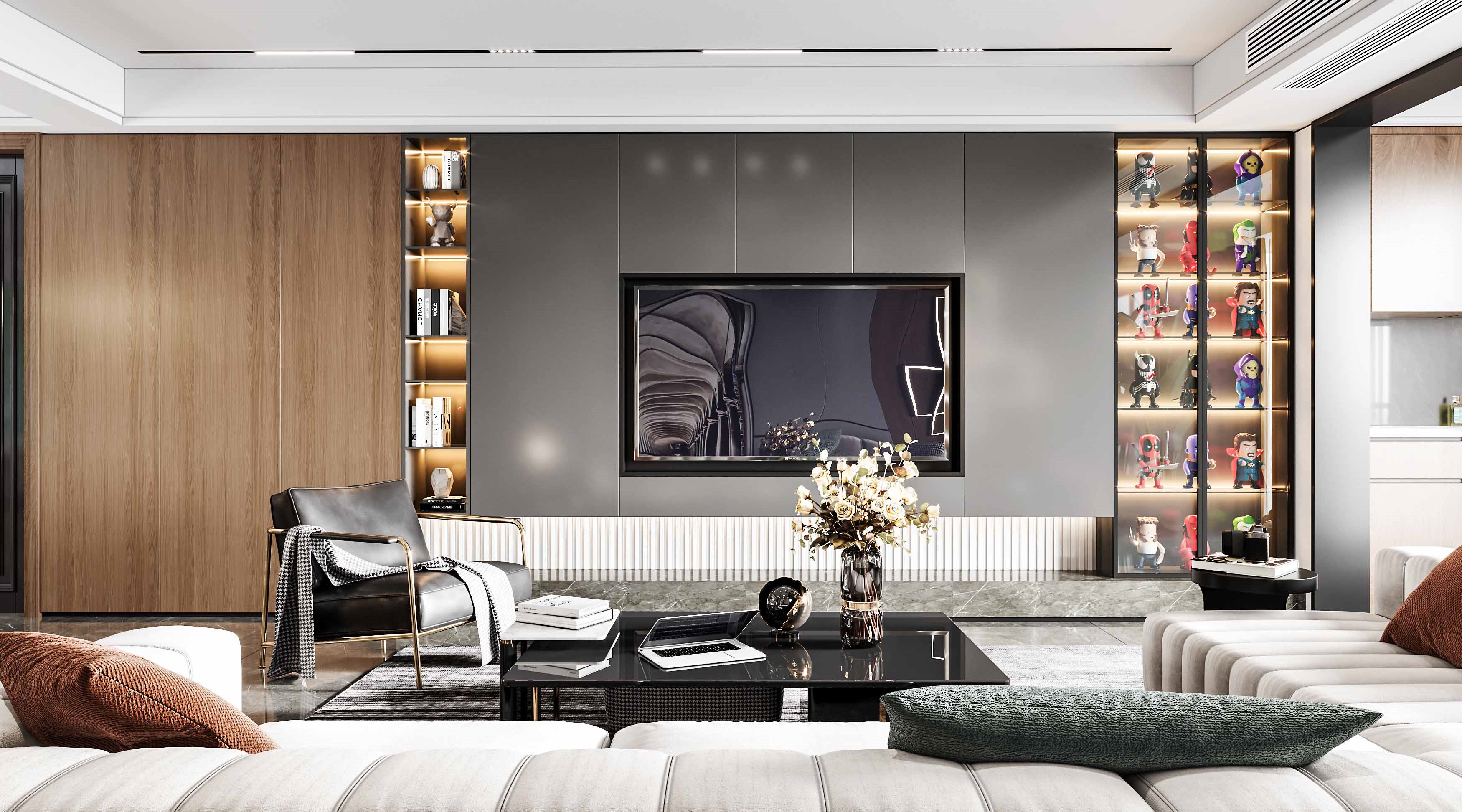 TV Walls by Dream House Cabinet