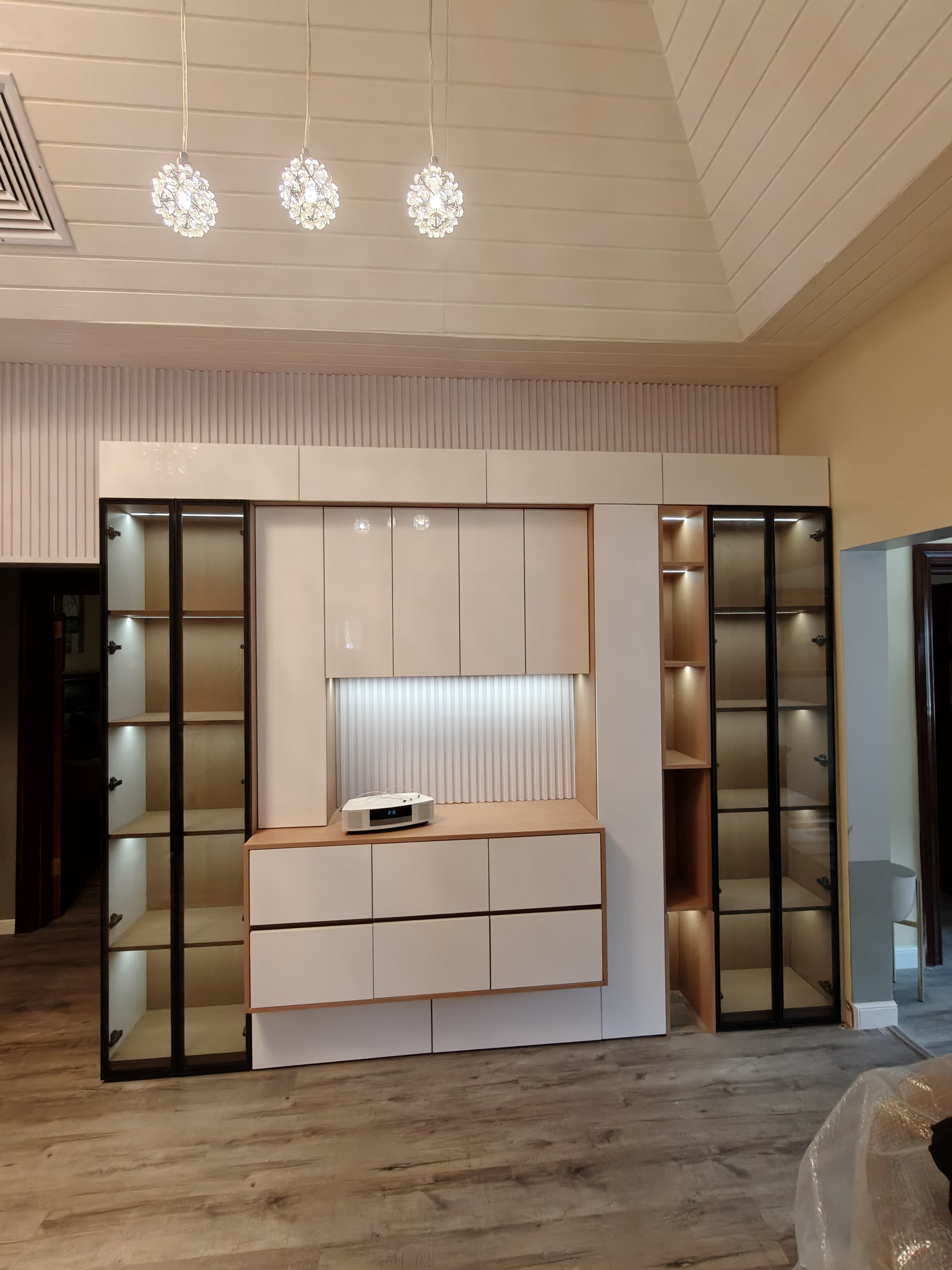 Real custom installation project by Dream House Cabinet