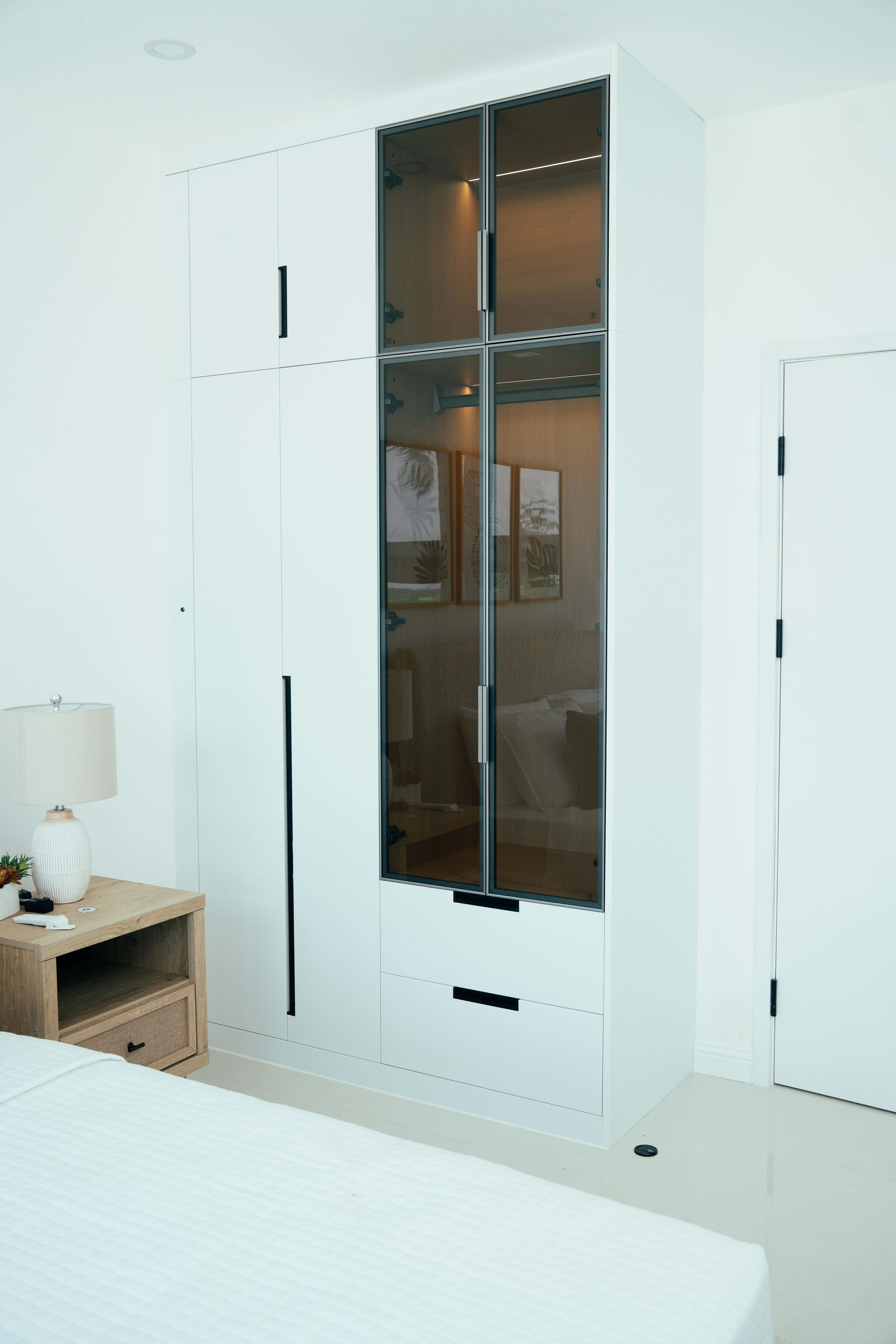 Real custom cabinetry installation by Dream House Cabinet