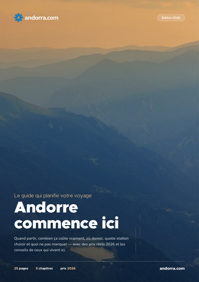 Couverture du Guide d'Andorre 2026