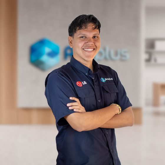 Emmanuel Avalos, asesor técnico comercial de Aire Plus