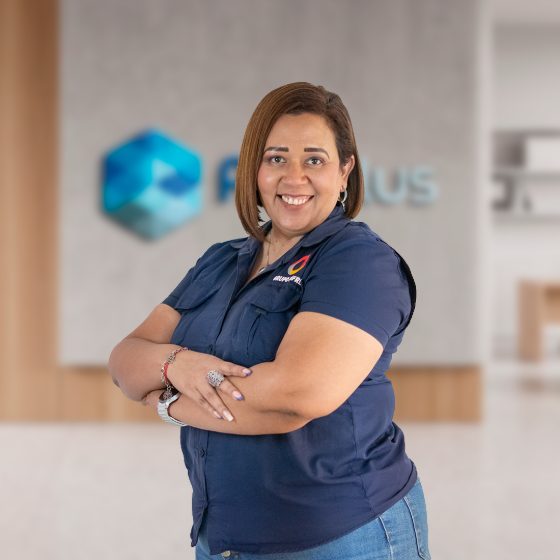 Claudia Avalos, administración de Aire Plus