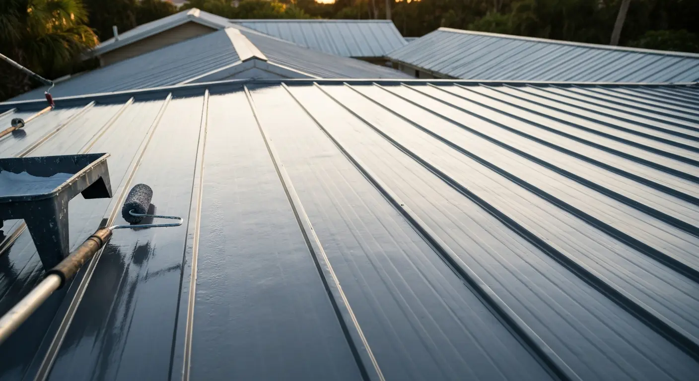 Roof coating service